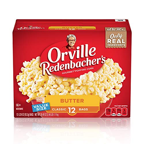 Orville Redenbacher е Путер Пуканки, 3.29 Унца Класичен Торба, 12-Count